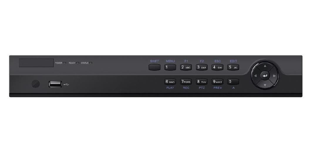 NVR 16 Channel 16 PoE 1U
160Mbps 4K 2SATA