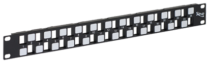 ICC | Patch Panel Blank 24 Ports 1U EZ Insert