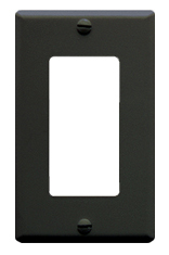 ICC | Wallplate Decora 1 Gang
Black