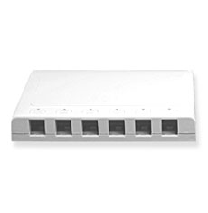 ICC | Surface Mount Keystone 6
Port White