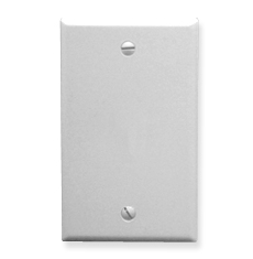 ICC | FACEPLATE, CLASSIC,
BLANK, 1G WHITE