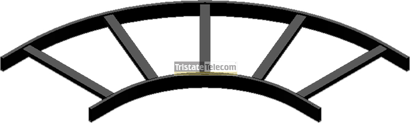 ICC | Ladder Rack TURN FLAT 90 DEGREE 12&quot;