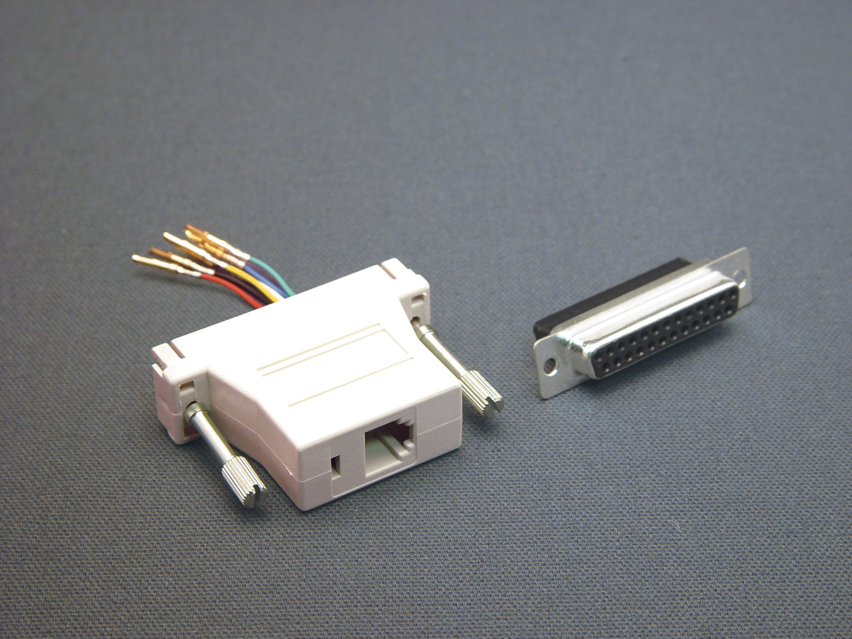 25 Pin Female TO 8P8C Adapter