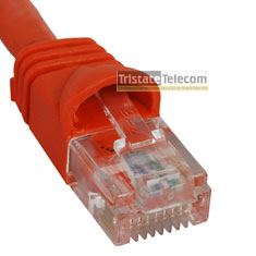 Patch Cord CAT 5e W/Molded
Boot 1&#39; Orang