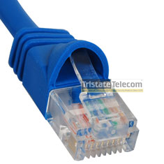 Patch Cord CAT 5e W/Molded Boot 3&#39; Blue