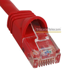 Patch Cord CAT 5e W/Molded
Boot 3&#39; Red