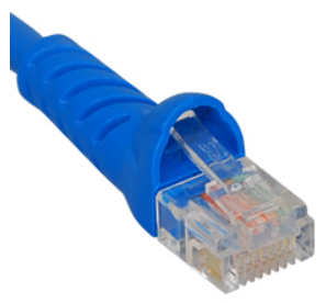 LIONBEAM | Patch Cord CAT 5e
W/M Boot 6&quot; Blue 10PK