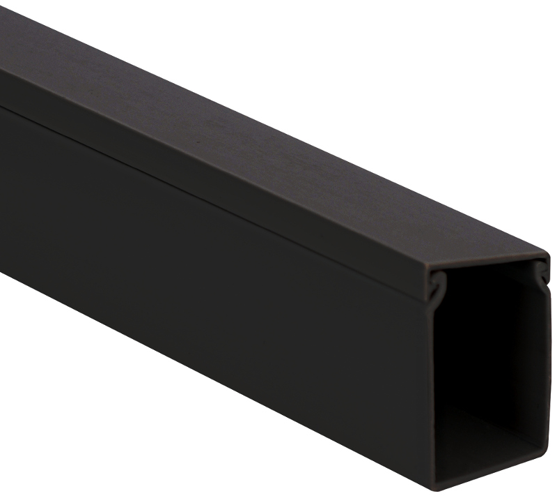 Raceway Solid 2&quot; X 2&quot; 6ft Black