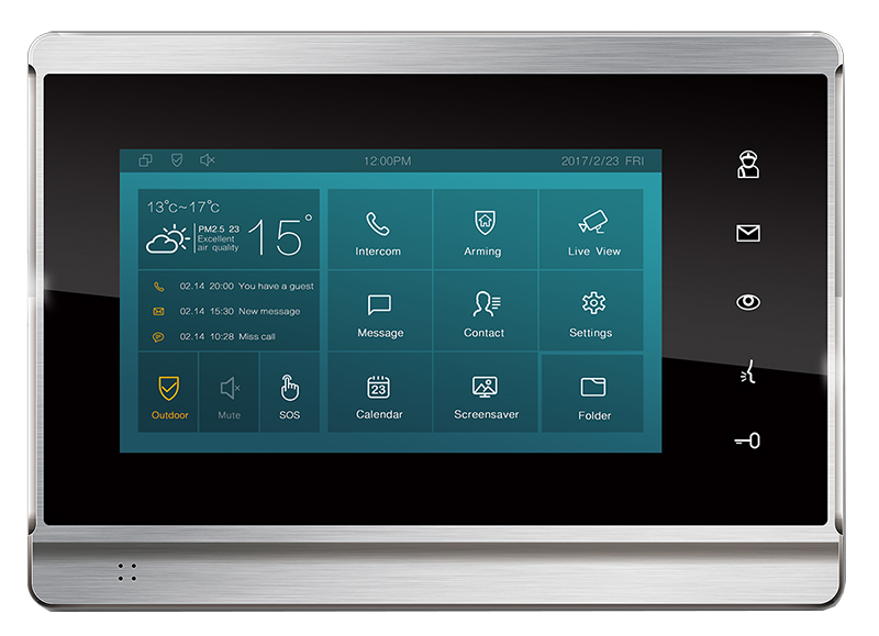 AKUVOX | Video Intercom Touch 7&quot;LCD Metal Android