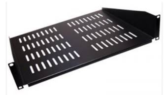 LIONBEAM - Rack Shelf 2U 15&quot; Vented Cantilever