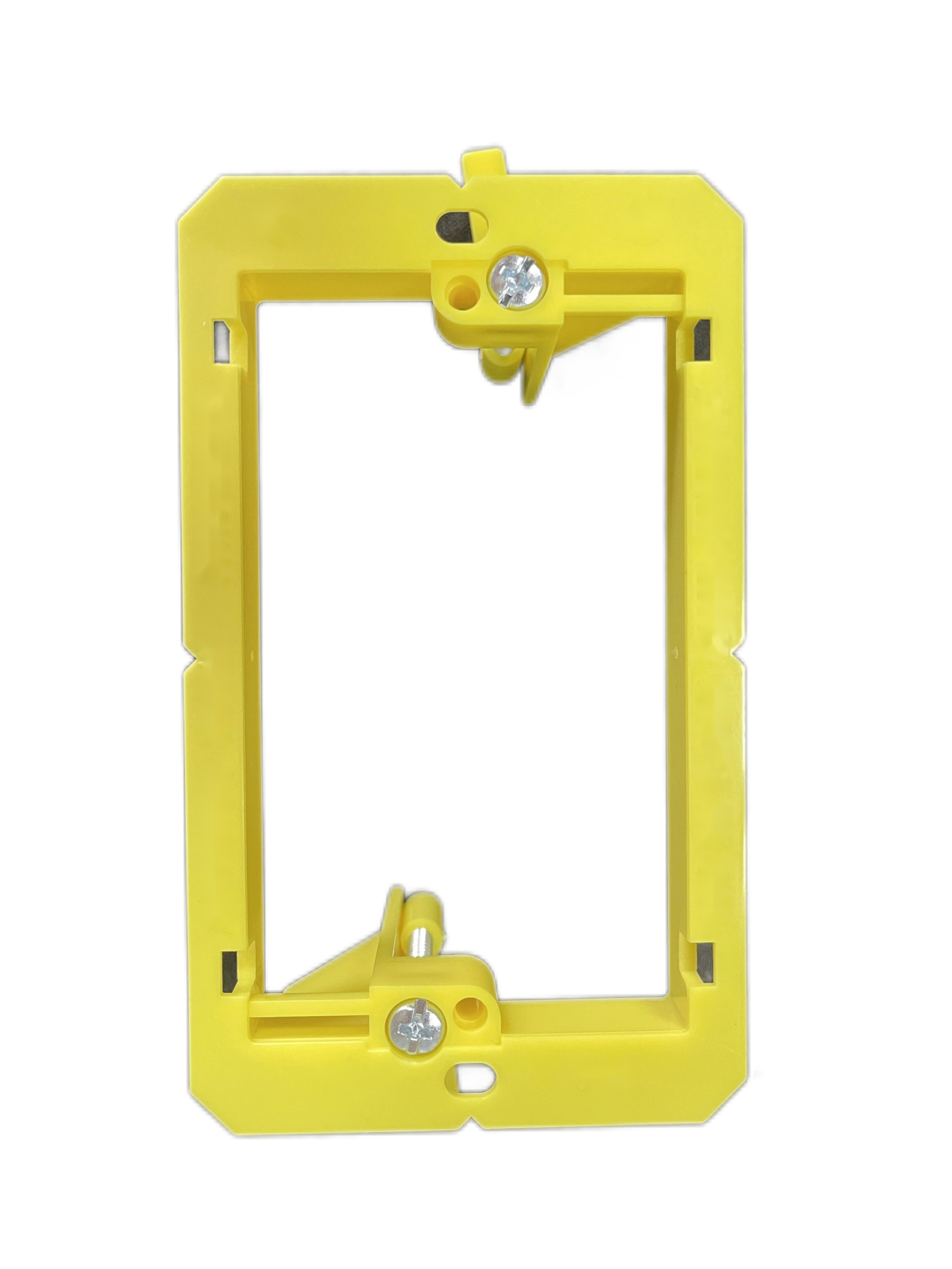 Lionbeam | Mounting Plate 1 Gang Yellow For Drywall 25Pack