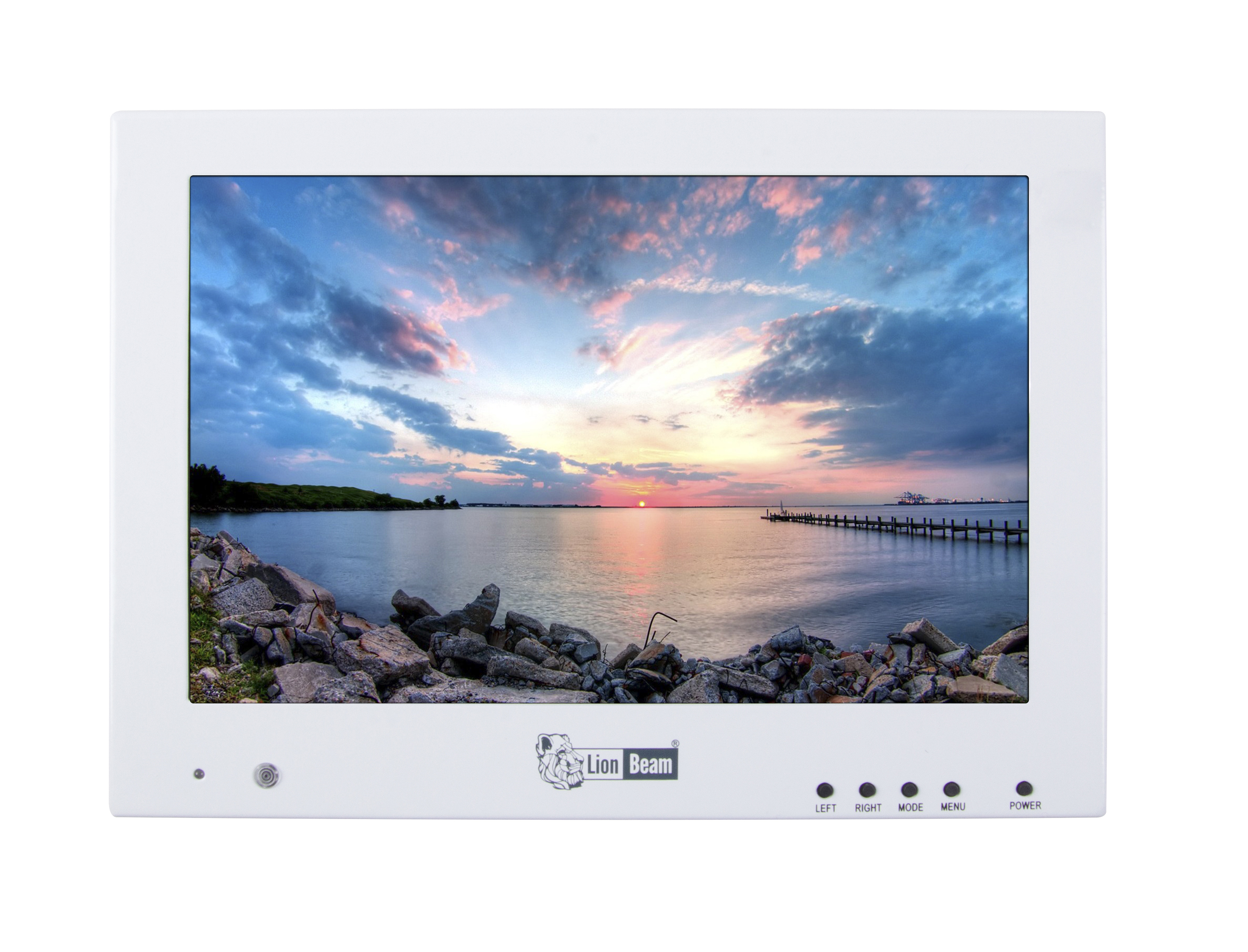 LIONBEAM - Monitor 15.6&quot; LED White W/Integrated Poin to