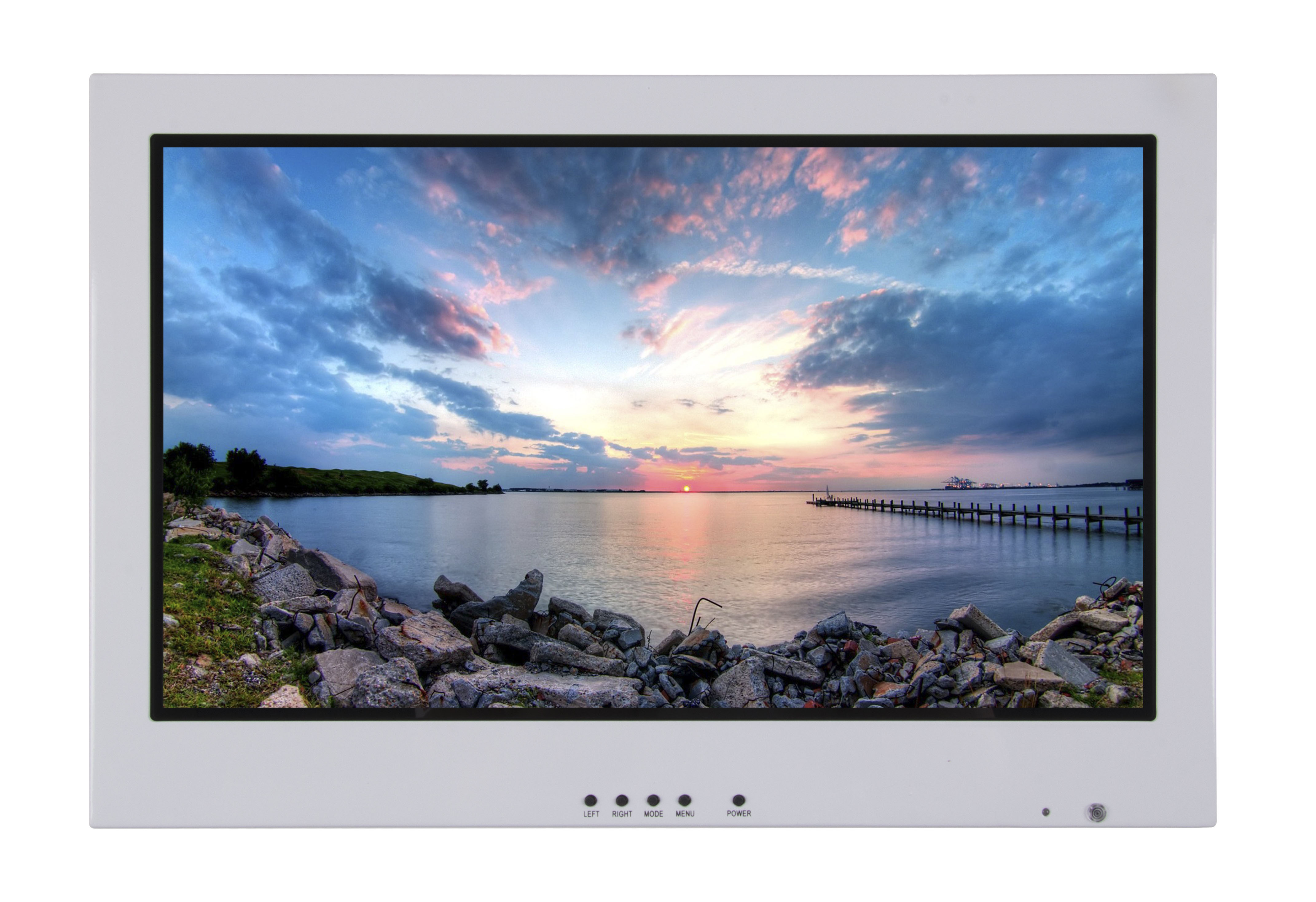 LIONBEAM - Monitor 15.6 &quot; LED White 1920X1080 Touchscreen