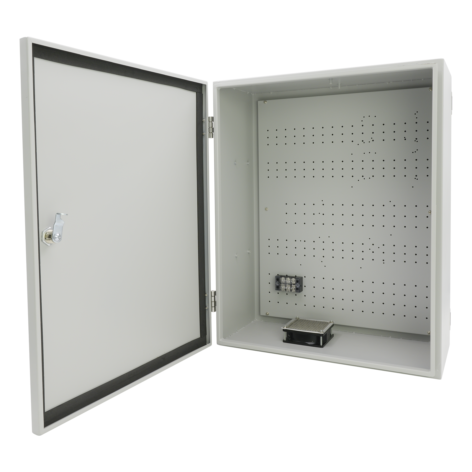 Lionbeam | Metal Enclosure 20&quot;X16&quot;X8 Outdoor with Power