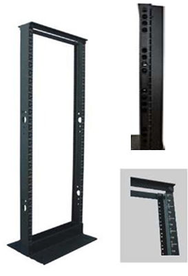 LIONBEAM | 2 Post Aluminum Rack 45U 7FT