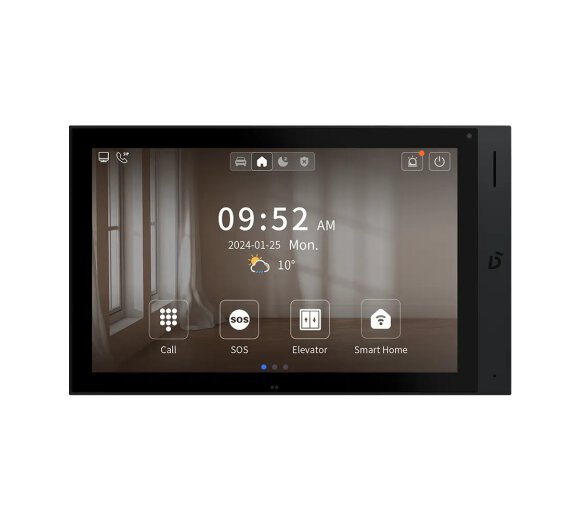 LIONBEAM - Android Monitor 10.1" TFT LCD PoE,Built-in