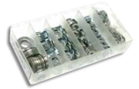 METALLICS | Split Lock Washer
Kit 425 Pcs