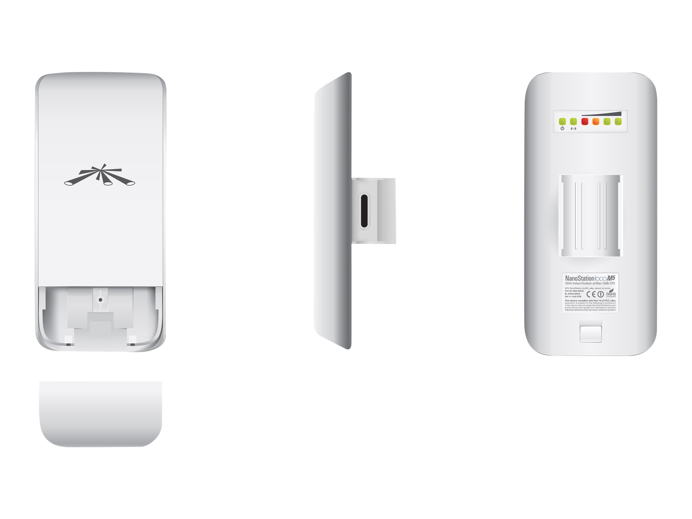 Ubiquiti | UISP airMAX
NanoStationM 5 GHz loco
Station