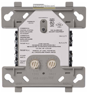 FIRELITE | Monitor Module Dual
Addressable