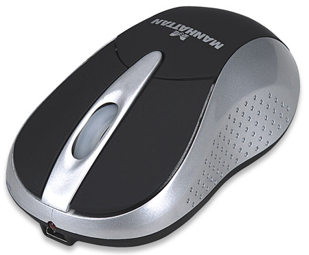 Manhattan | Mouse Wireless Laser With Scroll 2.4GHZ