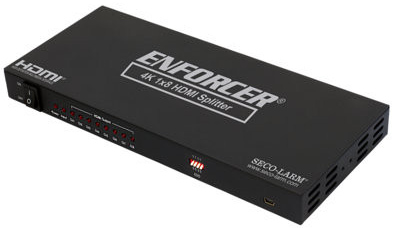 Seco Larm | HDMI Splitter 1 X
8 4K/1080P 3D