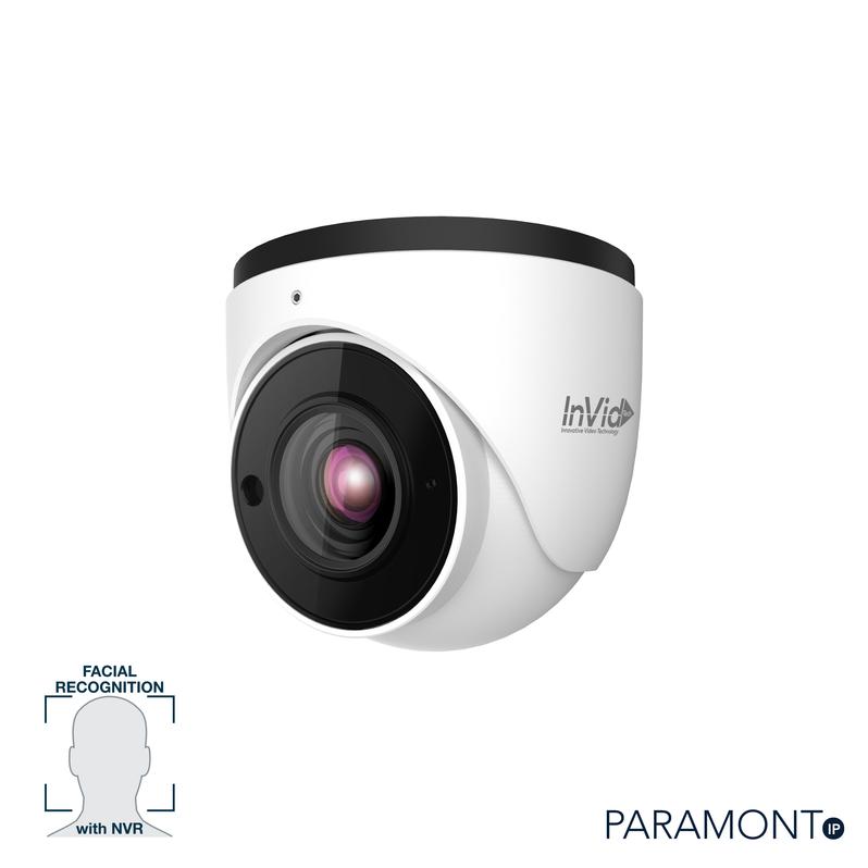 Invid Tech | Camera IP Turret
Facial Recog&#39; 2.8-12MM 2MP
W/Analog Output