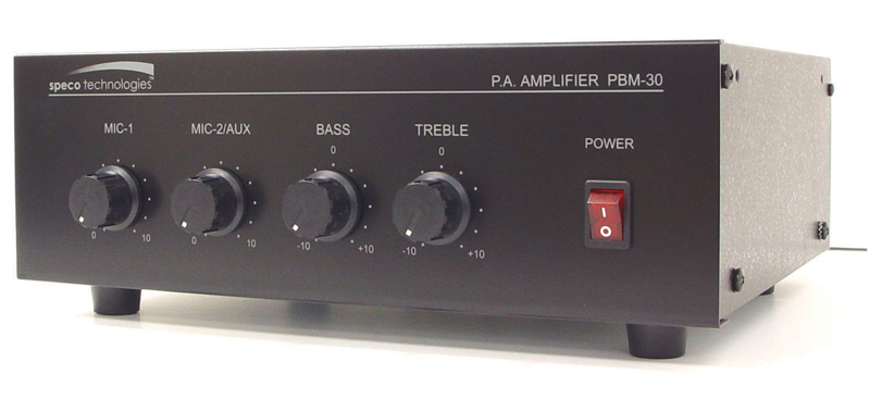 Speco - Amplifier PA 70V 30W  Contractor Series