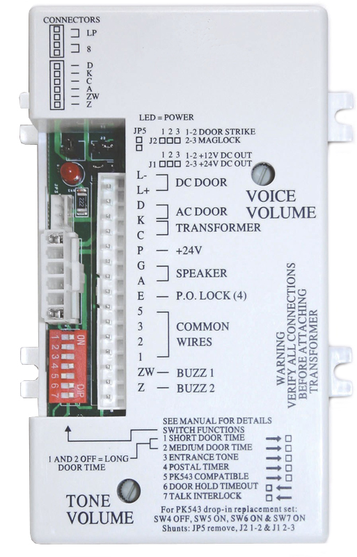 TRISTATE | Amplifier For 3 4 5 Wire Intercom System