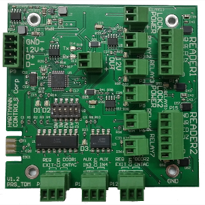 Hartmann Controls | 2 Door
Expansion Module for PRS-2DR
Master Hartmann