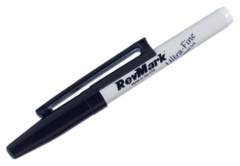 RM | Marker Permanent Fine Tip Black (Silver)