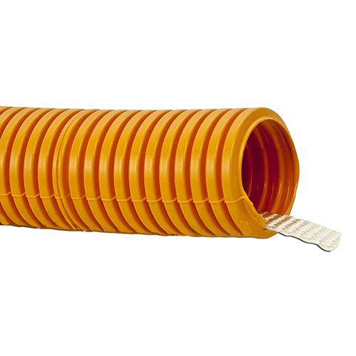 LIONBEAM - Conduit Corrugated  PVC 1" X 100 FT Orange With 