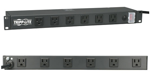 Tripp Lite | Power Strip 12 AC
Outlet 15A 1U Surge Protection