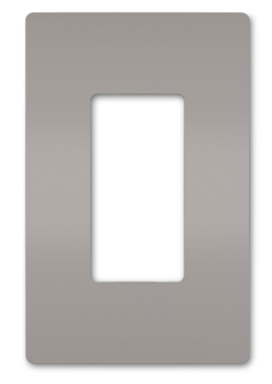 LEGRAND | DECORA 1 Gang
Screwless Plate GRAY