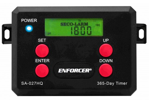 Seco Larm | TIMER 365 DAY WITH 2 RELAY OUTPUT