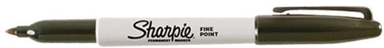 SANFORD | Marker Permanent Fine Point Black