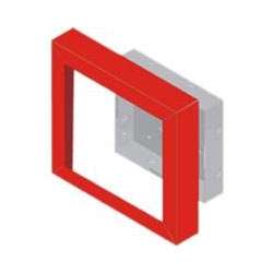 Silent Knight | Surface Mount Trim Ring Red