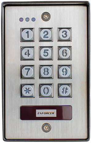 Seco Larm | Weather-Resistant
Keypad Outdoor W/Prox