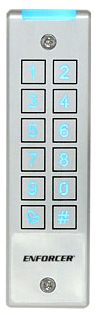 Seco Larm | Keypad w/ 2 Relays Mullion-Style W/Prox