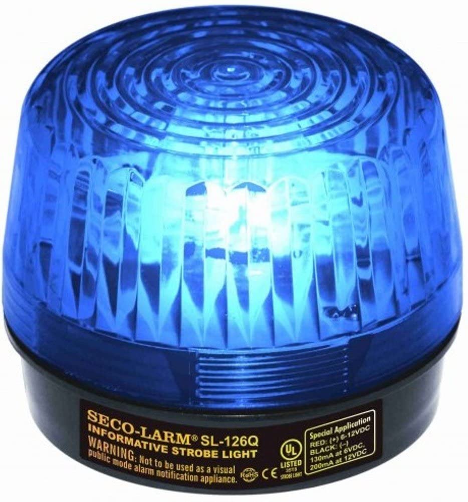 Strobe Light, 6-12VDC Blue