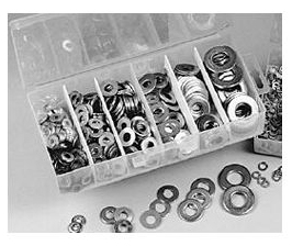 METALLICS | Flat Washer Kit
485 Pcs