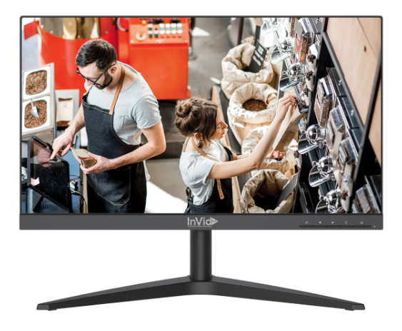 Invid Tech | 24&quot; 1080P MONITOR  HDMI/VGA, HDMI &amp; AUDIO CABLE