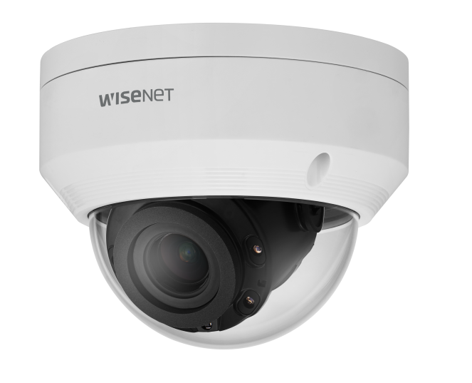 Hanwha | 4MP IR Vandal Dome 3.3-10.3mm(3.1x) motorized