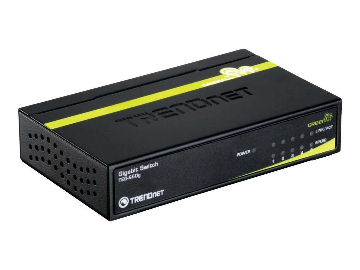 TRENDNET | Switch 5 Port
Gigabit Mini