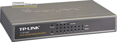 TP-LINK | Switch 8 Port
Gigabit 4 Port PoE 64W