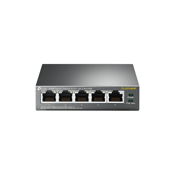 TP-LINK | Switch 5 Port
Gigabit 4 PoE+ 65W