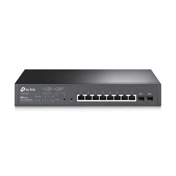 TP-LINK | Jetstream Switch 10 Port Gigabit 8 PoE+ 2 SFP 150W