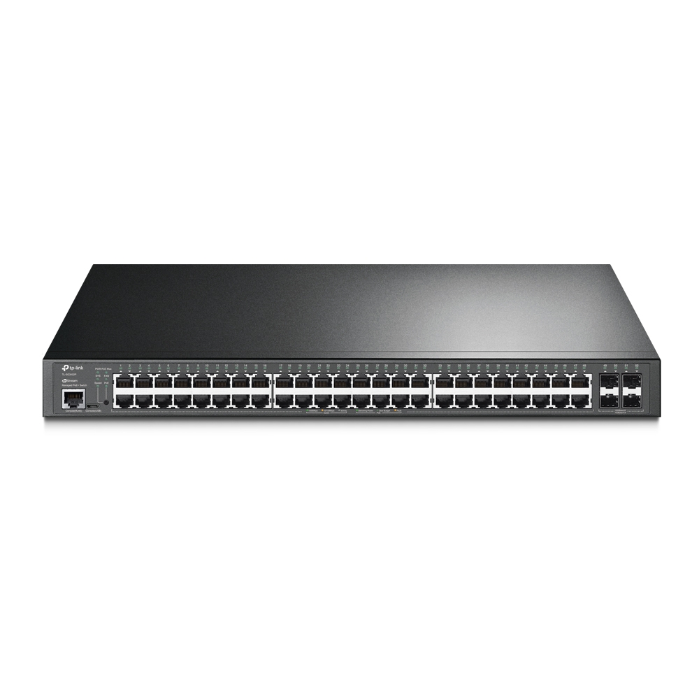 TP-LINK | 48 Port Gigabit Poe L2+ Managed 384W + 4 SFP Ports