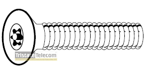 METALLICS | Screw Torx Pin
10-24 X 1 1/2&quot; 100PK