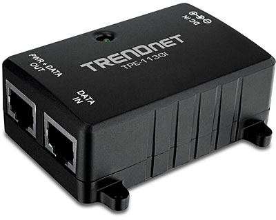 TRENDNET | PoE Injector Gigabit 328 Feet Distance