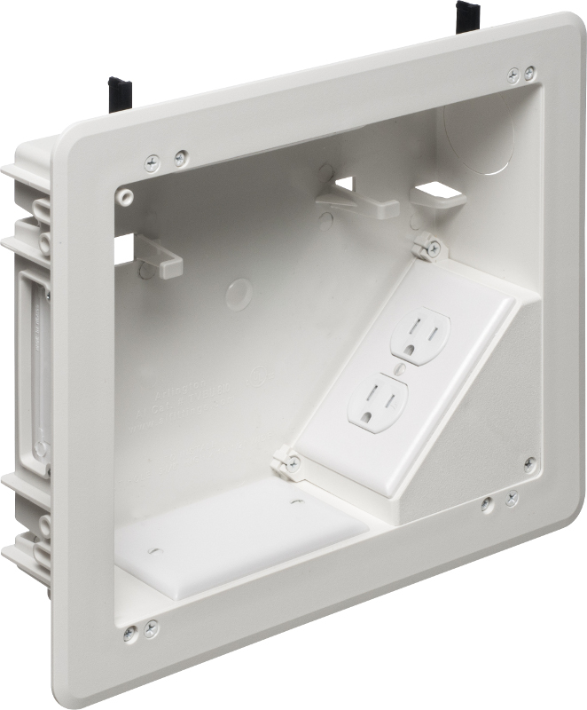 Arlington | TV Box 8&quot; X 10&quot; plastic For Sheetrock